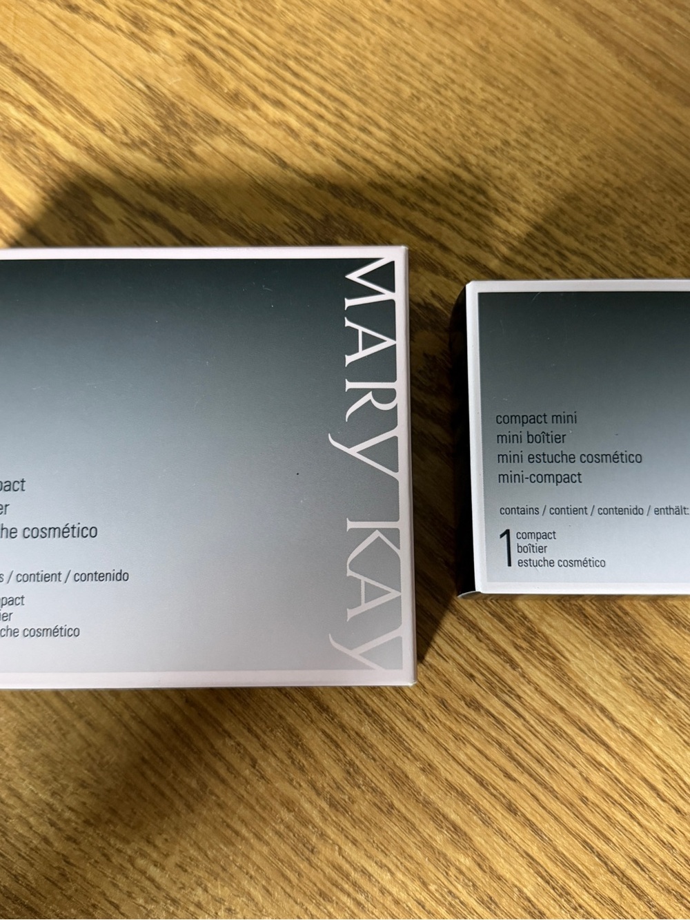MARY KAY COMPACTS MINI & FULL CASE Empty New With Box